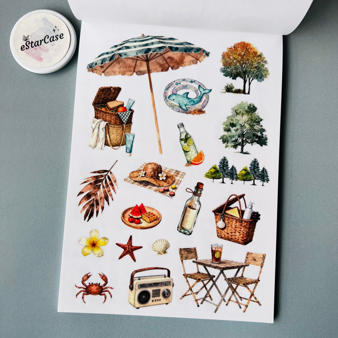 Journey Life Landscaping Sticker Book