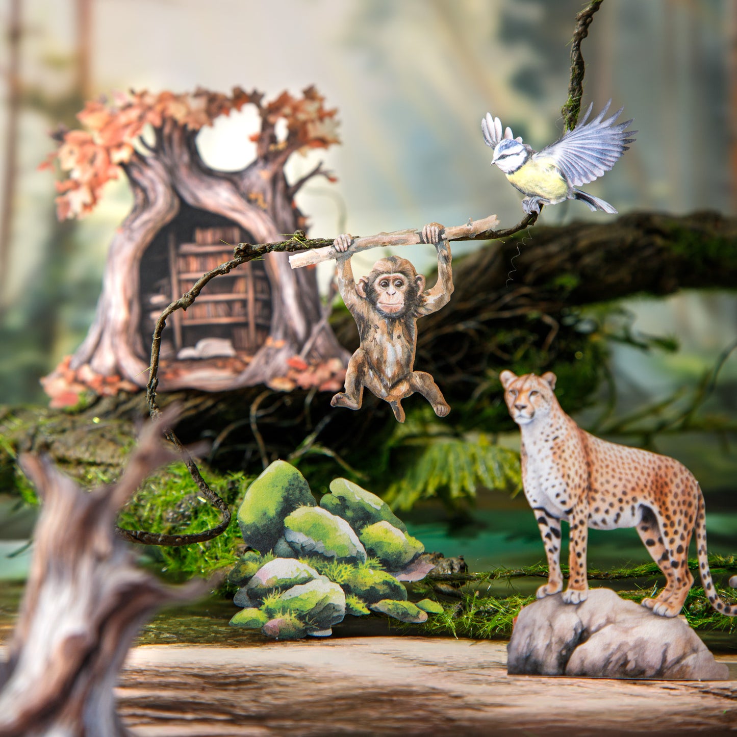 Jungle Adventure Sticker 100pcs