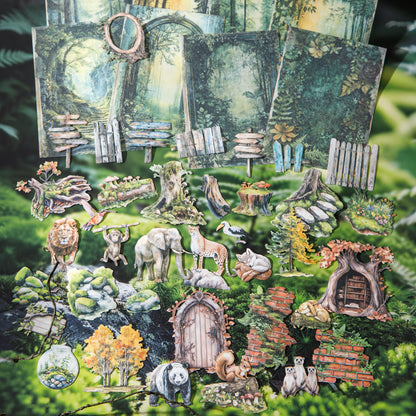 Jungle Adventure Sticker 100pcs