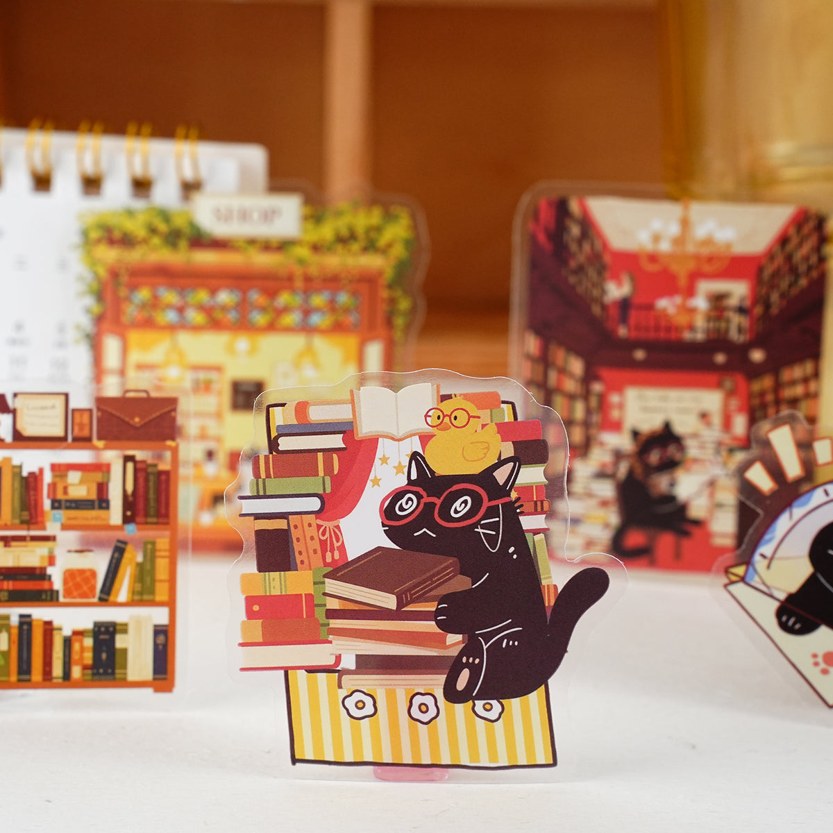 Kitty Wanders the World  Sticker 15pcs