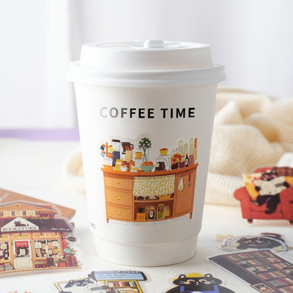 Kitty Wanders the World  Sticker 15pcs