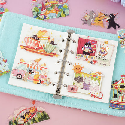 Kitty Wanders the World  Sticker 15pcs