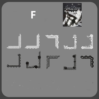 Lace Dream Sticker 20pcs