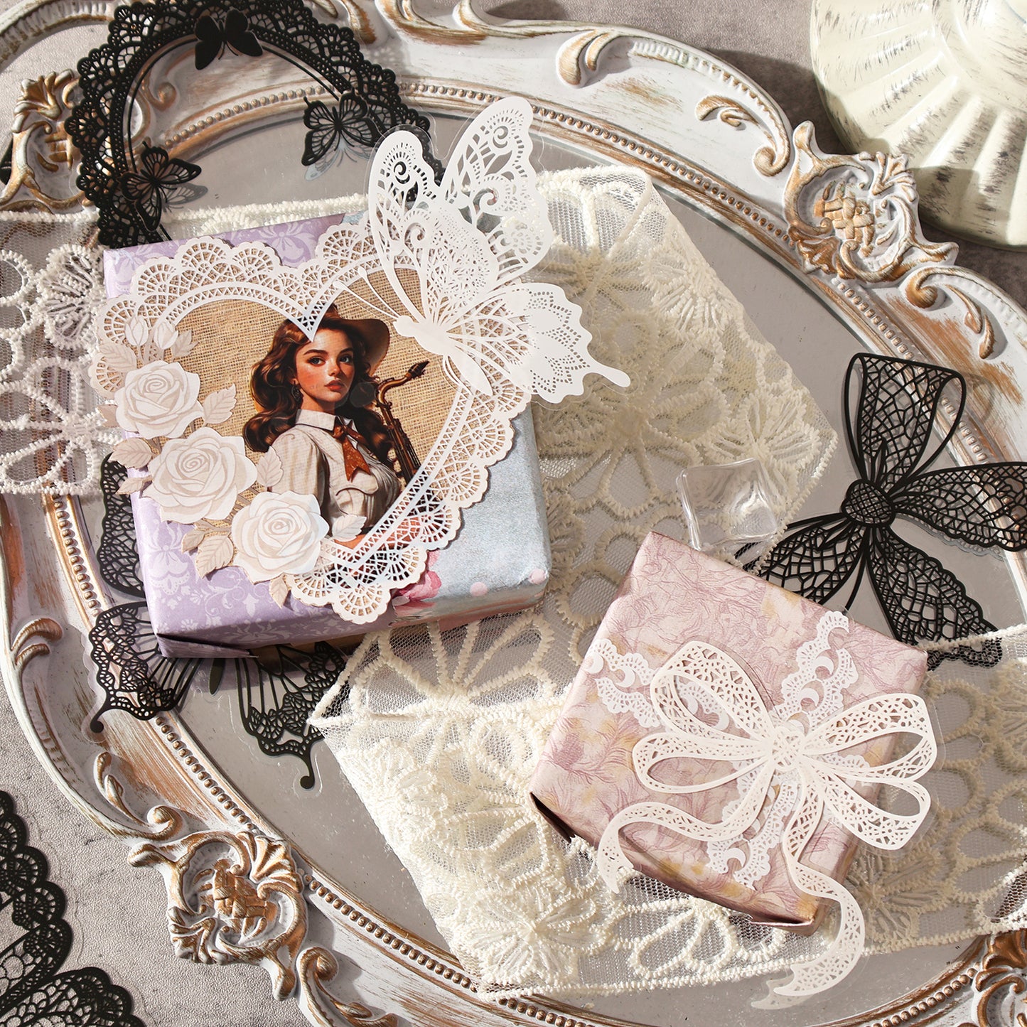 Lace Dream Sticker 20pcs