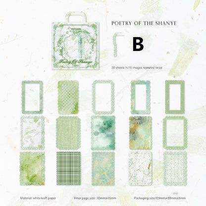 Lace Light Serier Sticker 30pcs