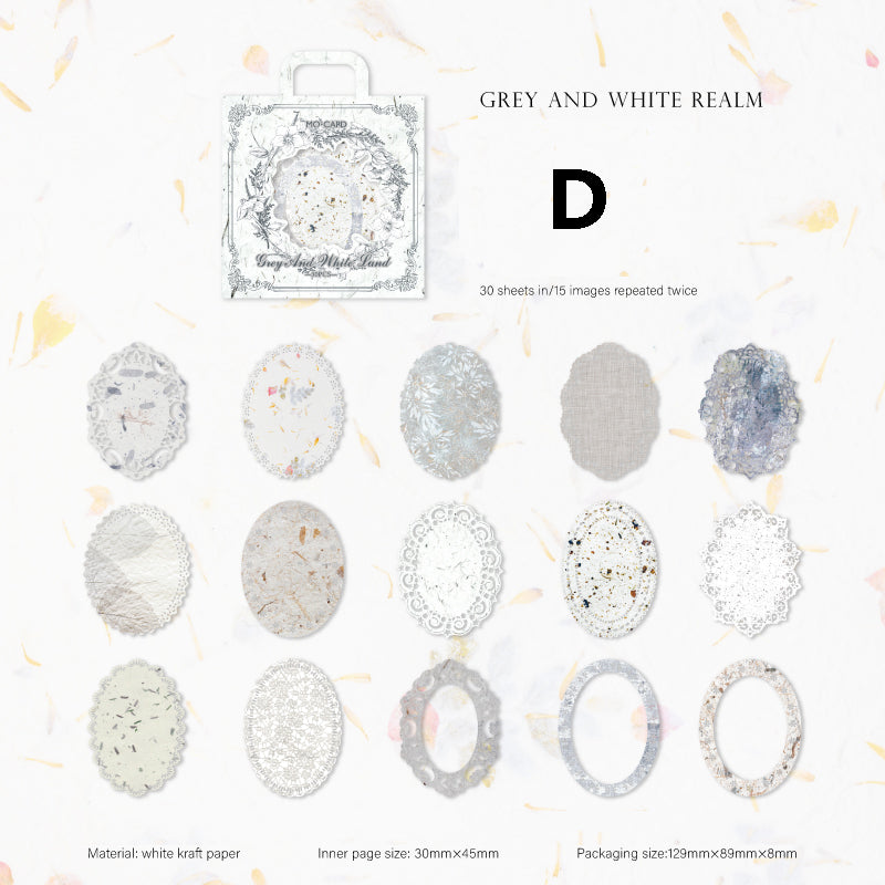 Lace Light Serier Sticker 30pcs