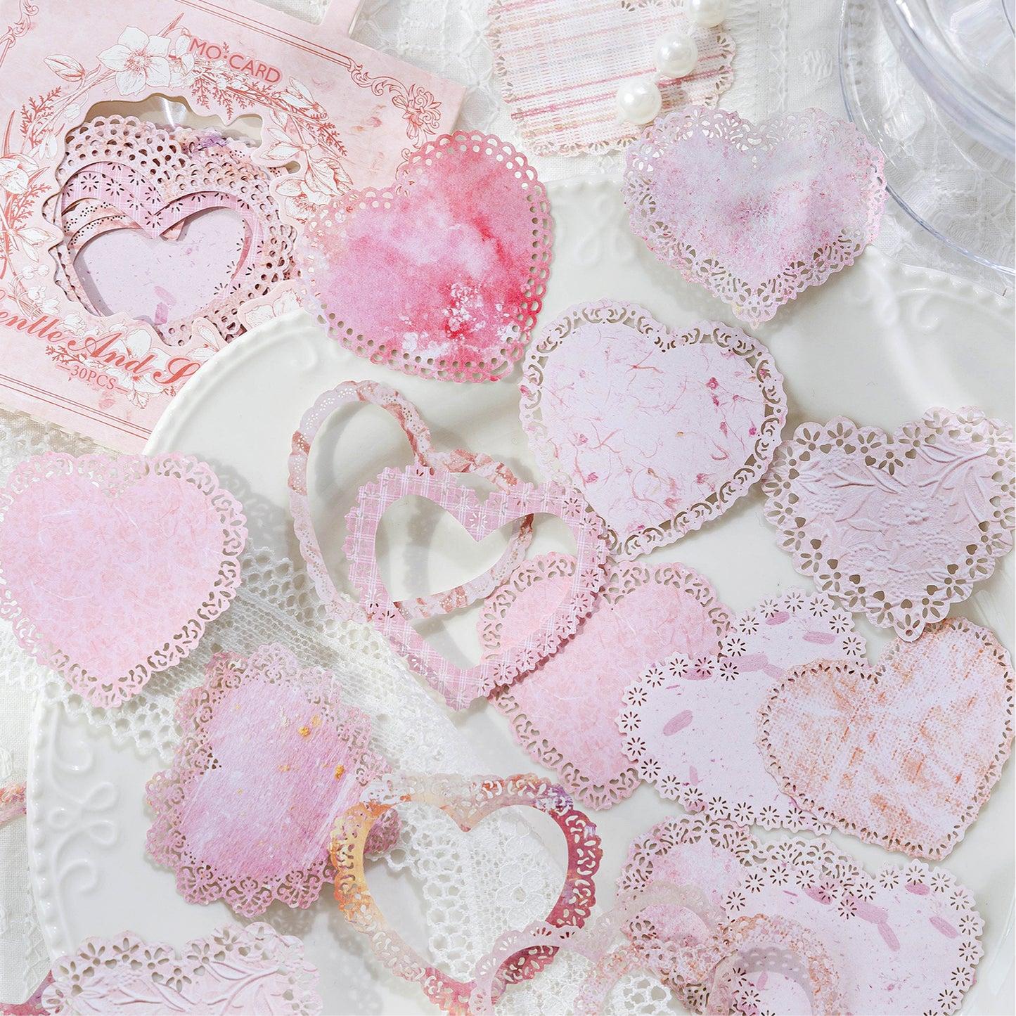 Lace Light Serier Sticker 30pcs