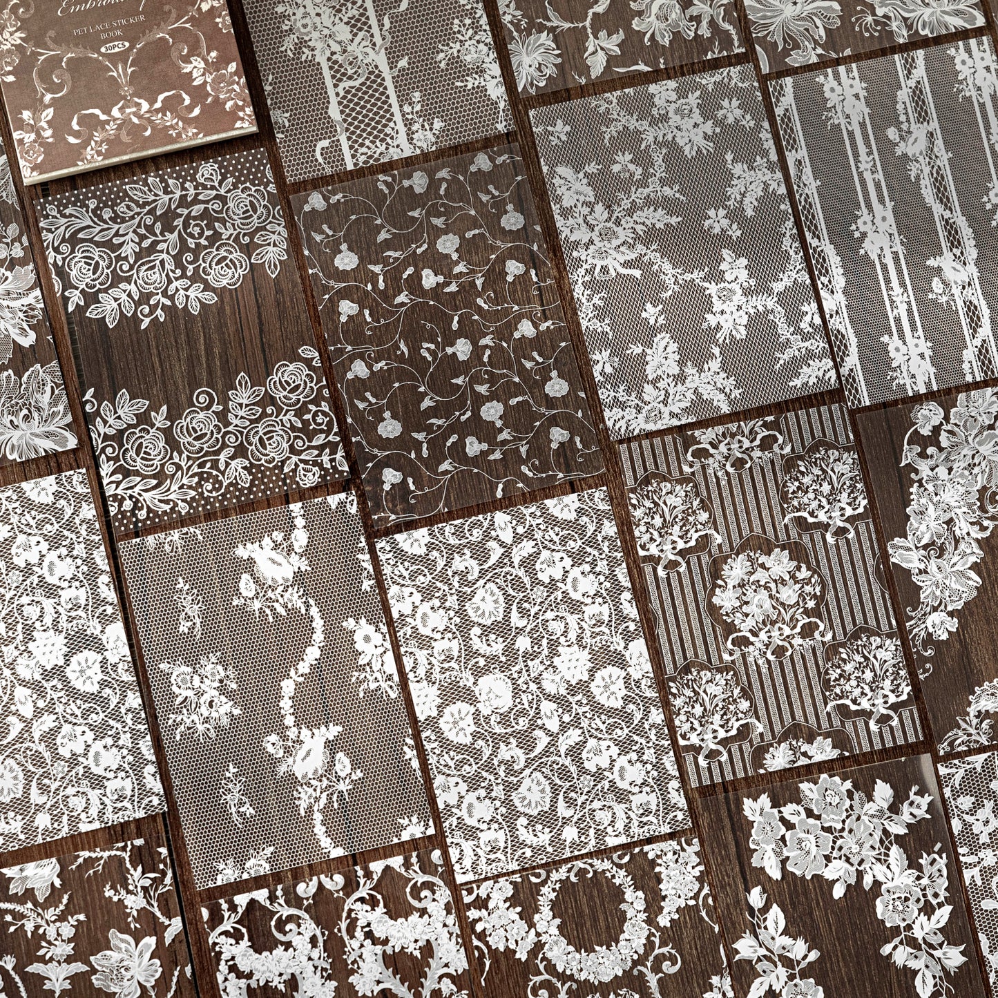 Lace Museum Sticker 30pcs