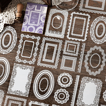 Lace Museum Sticker 30pcs