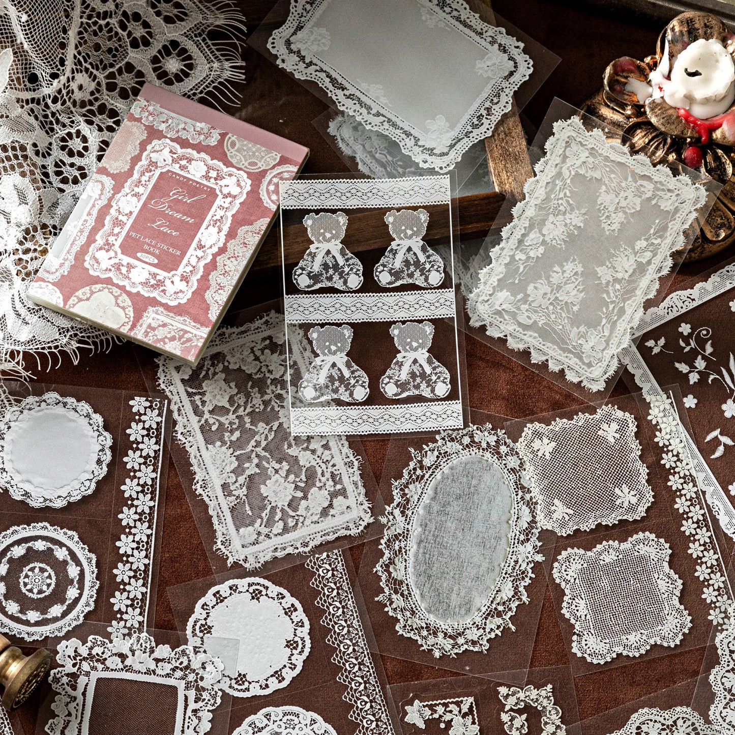 Lace Museum Sticker 30pcs