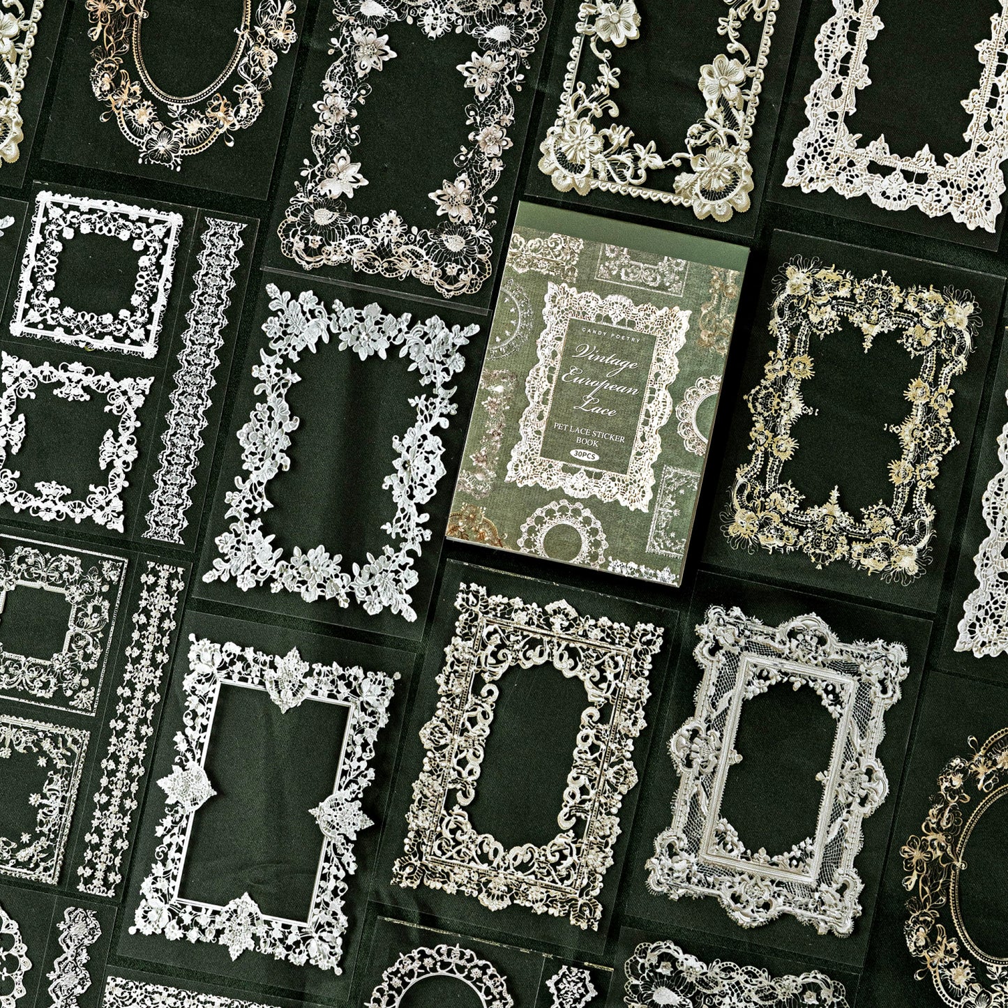 Lace Museum Sticker 30pcs