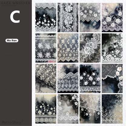 Lace Whispering Paper 32pcs