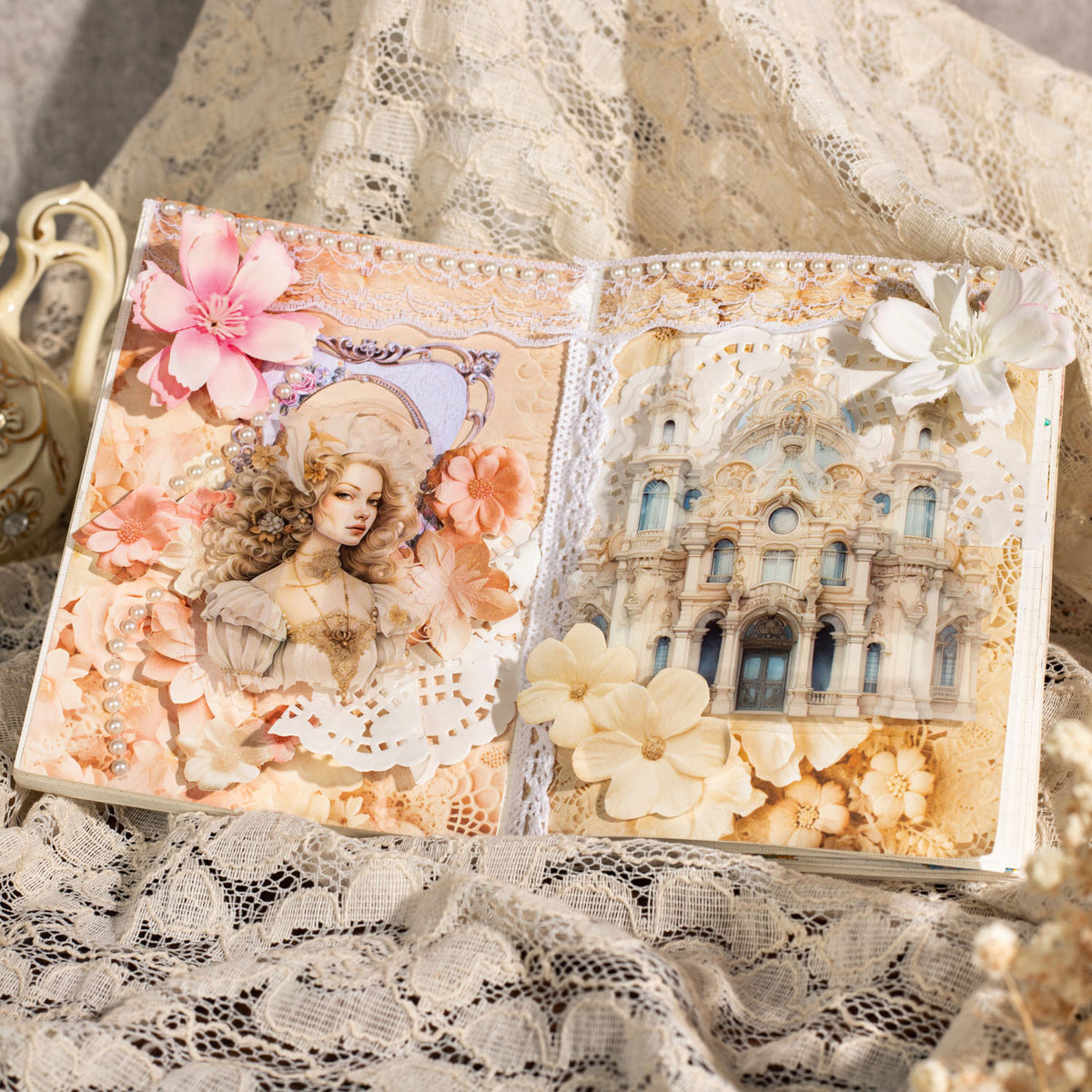 Lace Workshop Paper 30pcs