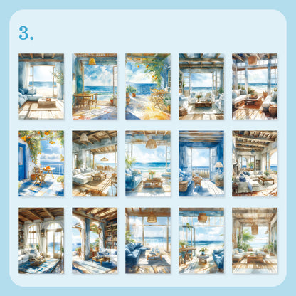 Landscape Diary Paper 30pcs