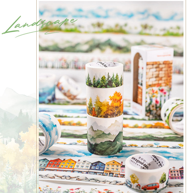 Landscaping Washi Tape Set