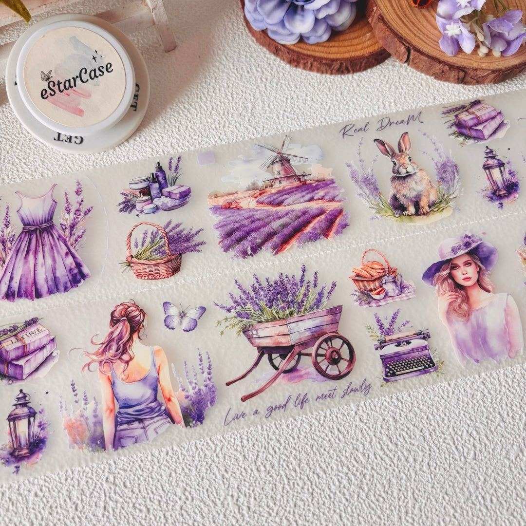 6cm*2m Lavender Dream Tape