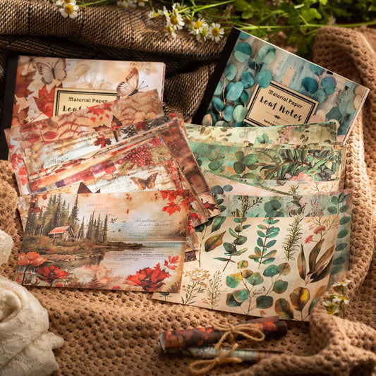 Leaf Notes Paper 30pcs