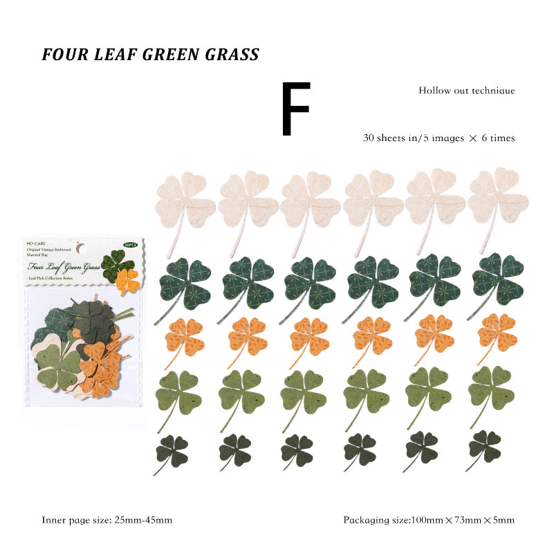 Leaf Picking Sticker 30pcs