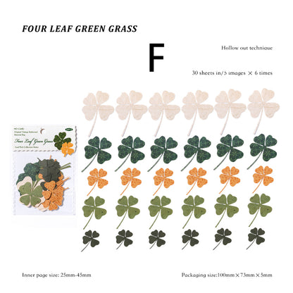 Leaf Picking Sticker 30pcs