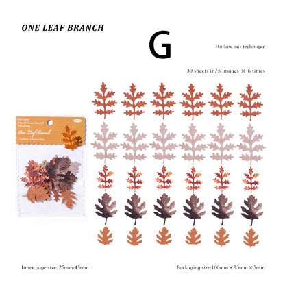 Leaf Picking Sticker 30pcs