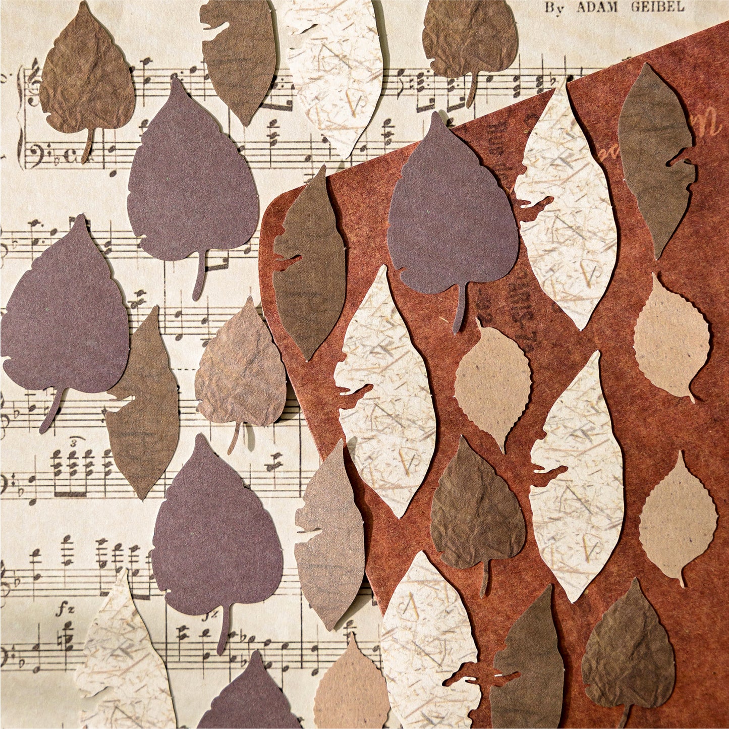 Leaf Picking Sticker 30pcs