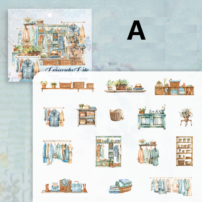 Leisure Life Series Sticker 30pcs