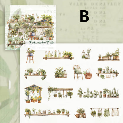 Leisure Life Series Sticker 30pcs