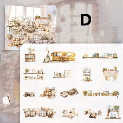 Leisure Life Series Sticker 30pcs