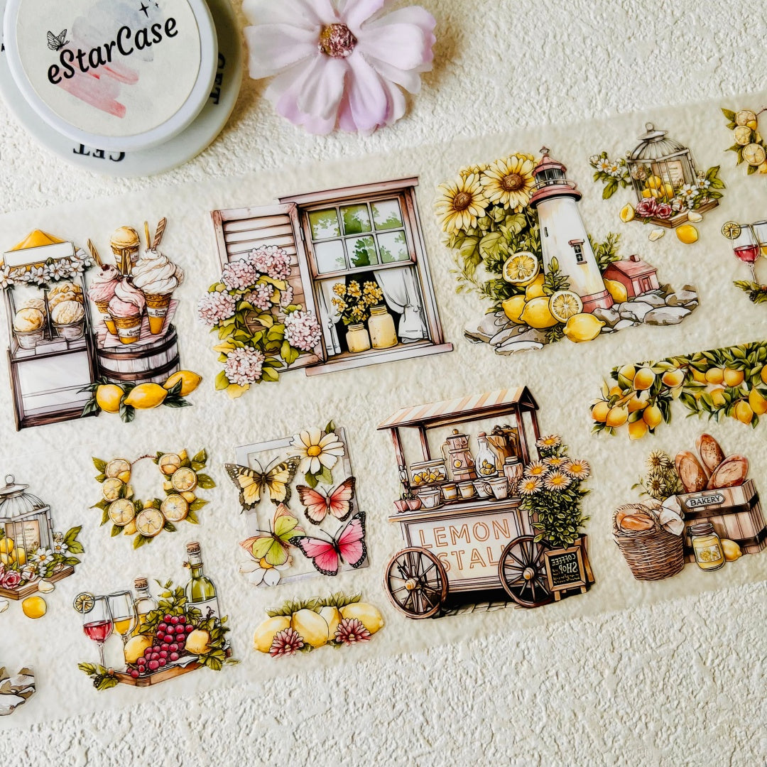 6cm*2m Lemon Aura Hut Tape