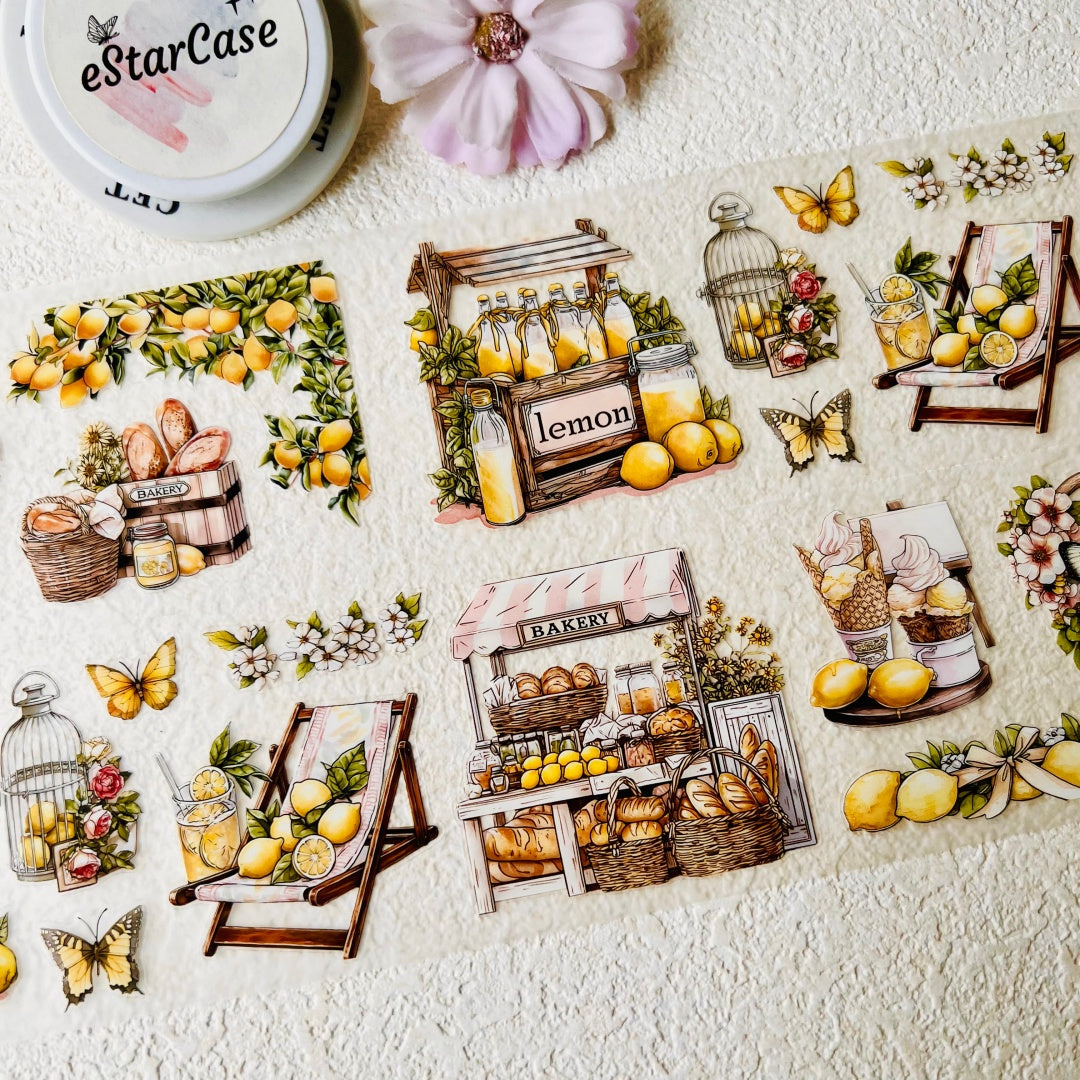 6cm*2m Lemon Aura Hut Tape