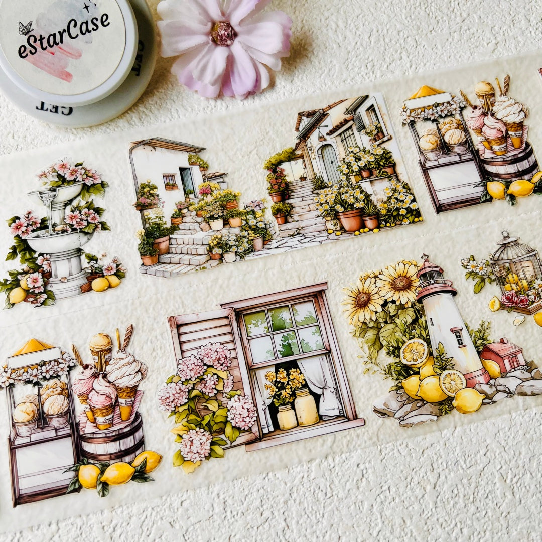 6cm*2m Lemon Aura Hut Tape