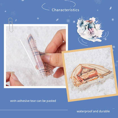 Let's Watch the Snow Stickers 25pcs