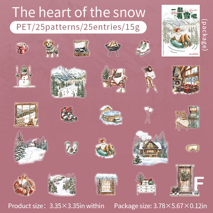 Let's Watch the Snow Stickers 25pcs