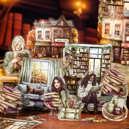 Life Landscape Book Sticker 30pcs