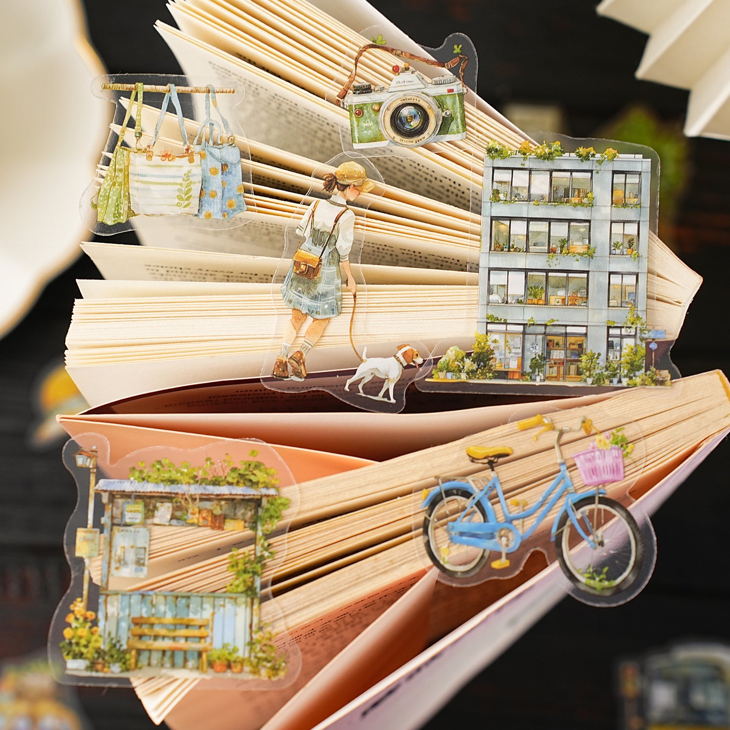 Life Observation Diary Sticker 15pcs