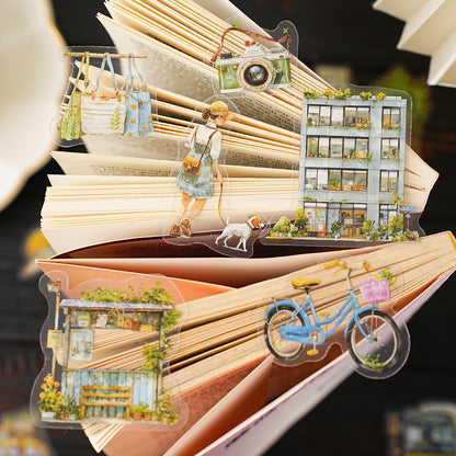 Life Observation Diary Sticker 15pcs