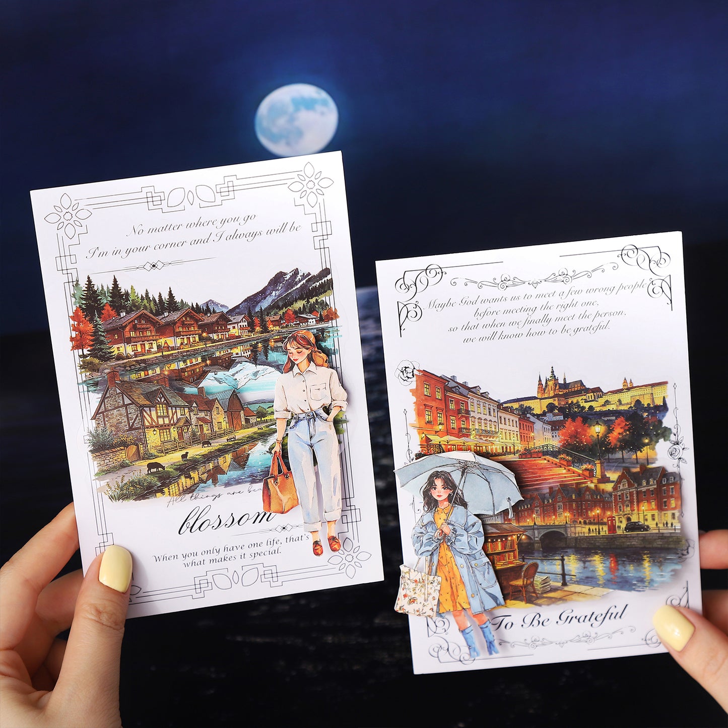 Light Up The Endless Night Stickers 12pcs