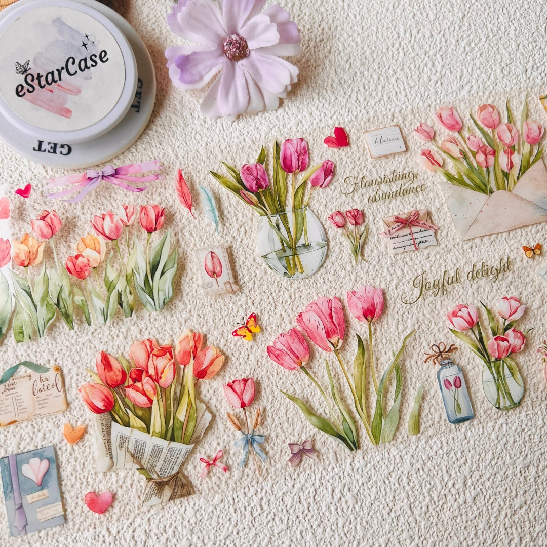 5.5cm*2m Lingering Floral Charm Tape
