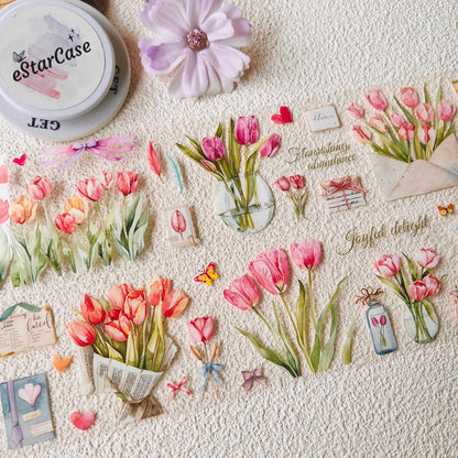 5.5cm*2m Lingering Floral Charm Tape