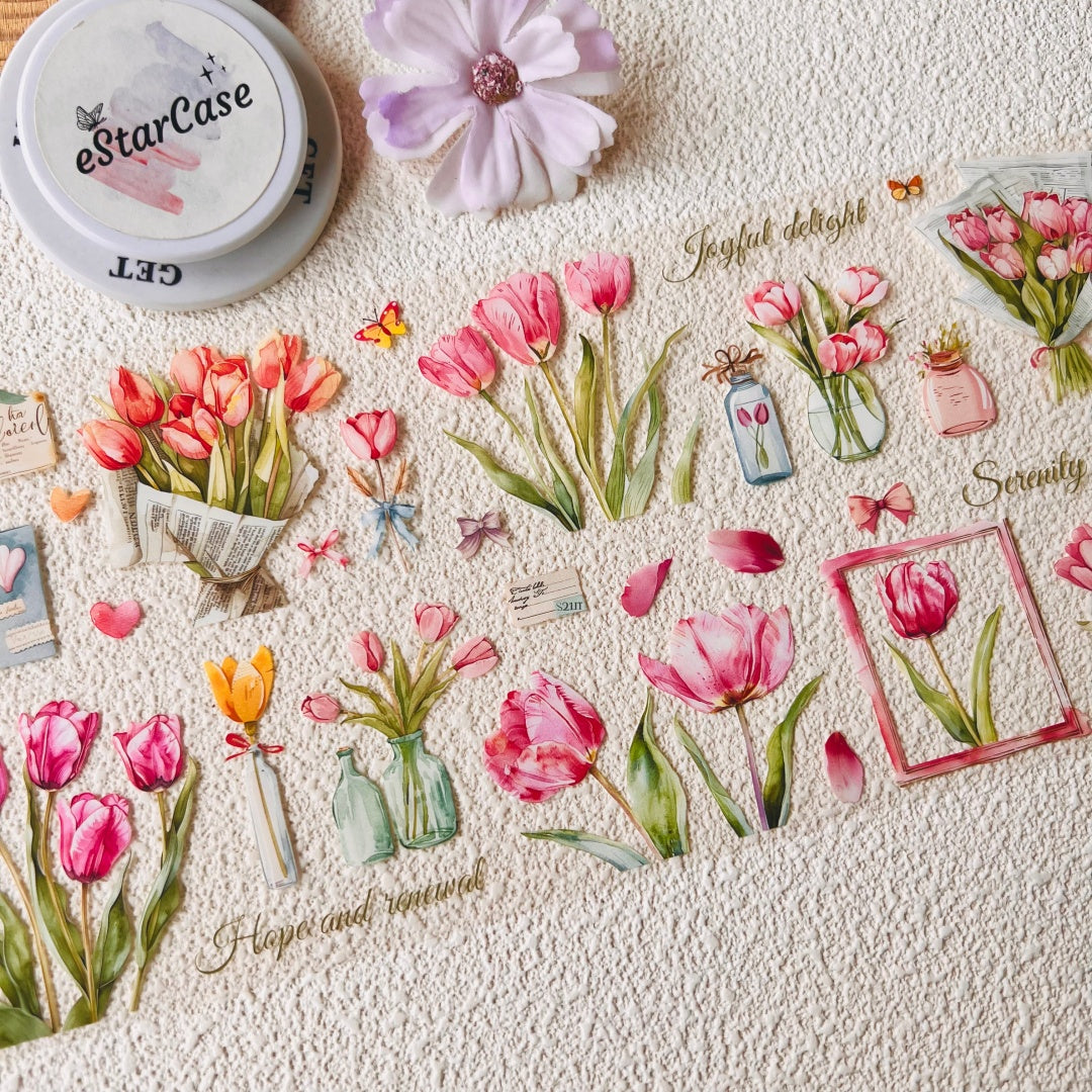 5.5cm*2m Lingering Floral Charm Tape