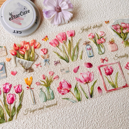 5.5cm*2m Lingering Floral Charm Tape