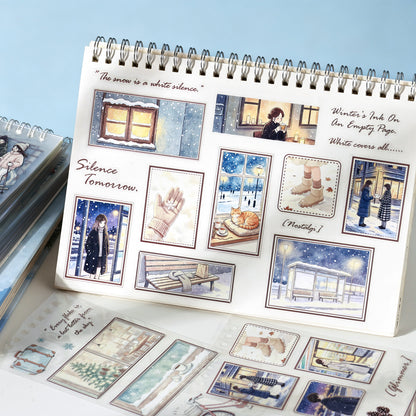 Listen to The Rain and Snow Sticker 48pcs