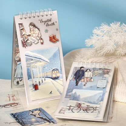Listen to The Rain and Snow Sticker 48pcs