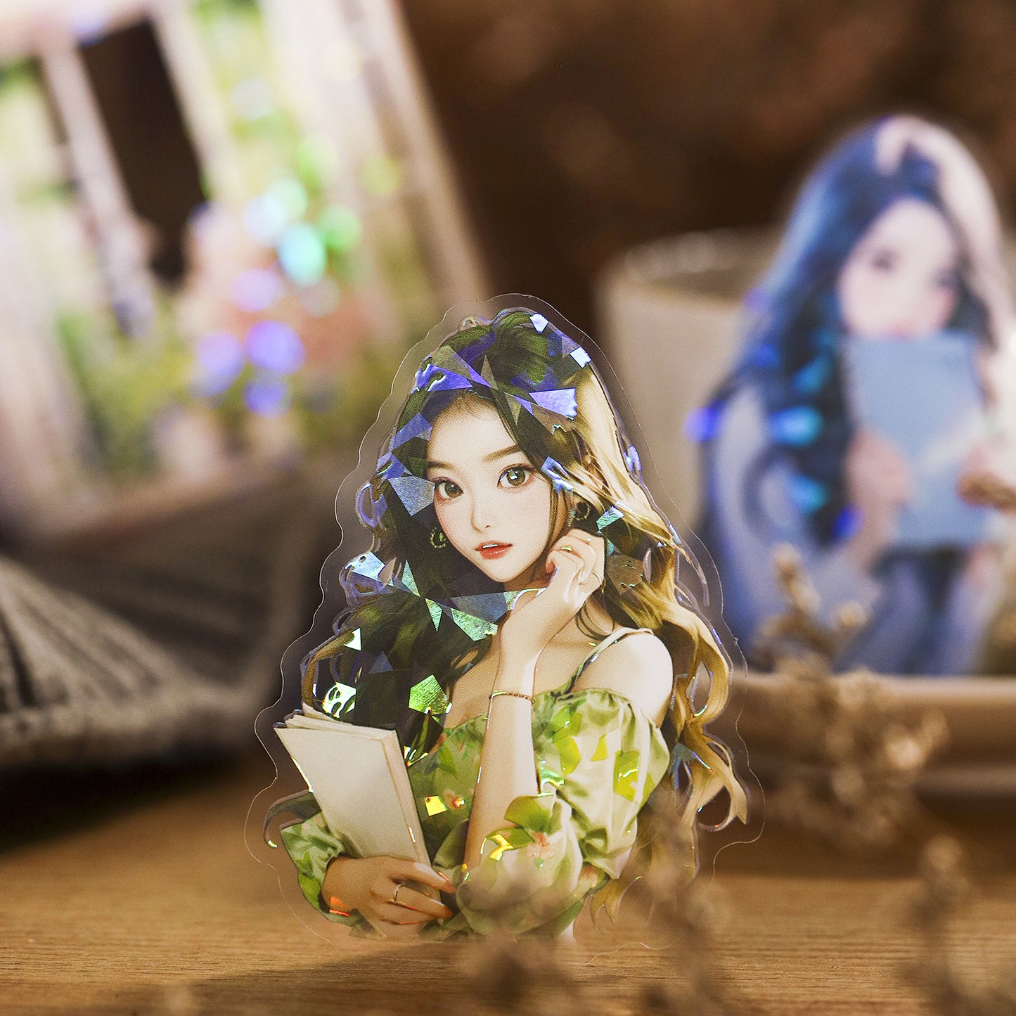 Literary Girl Sticker 10pcs