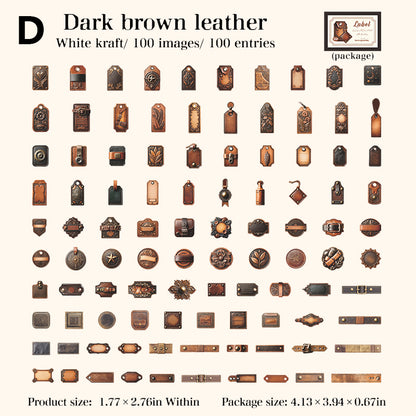 Little Black Box Stickers 100pcs