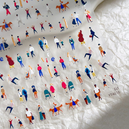 Little Person Mini Stickers