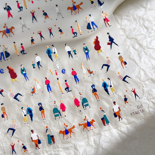 Little Person Mini Stickers