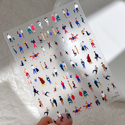 Little Person Mini Stickers