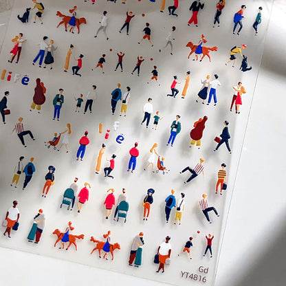 Little Person Mini Stickers