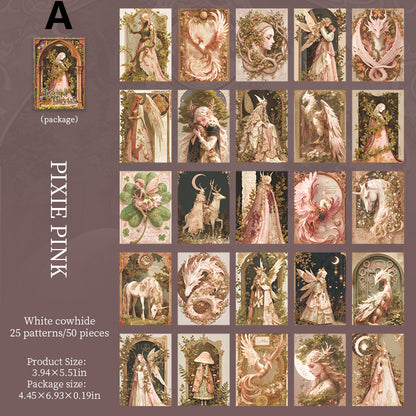 Living in A Fairy Tale Paper 50pcs